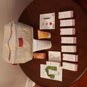 Clarins 14 piece travel set